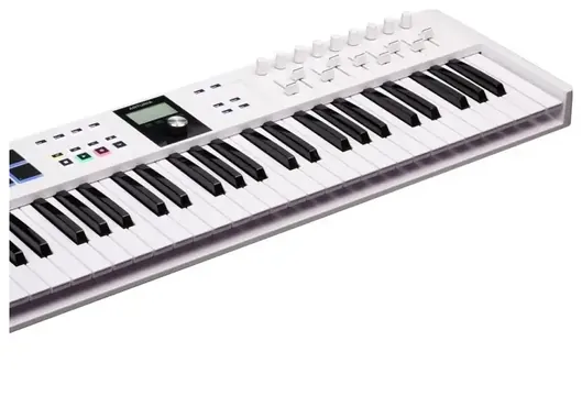 Arturia KeyLab Essential 61 Mk3 White - Tastiera Midi / USB 61 Tasti Bianca