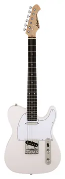 Aria TEG-002-IV - Ivory - Chitarra elettrica
