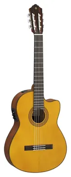 Yamaha CGX122MCC Elétrico de Nylon Natural Fosco