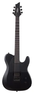 Schecter PT Black Ops Satin Black Open Pore