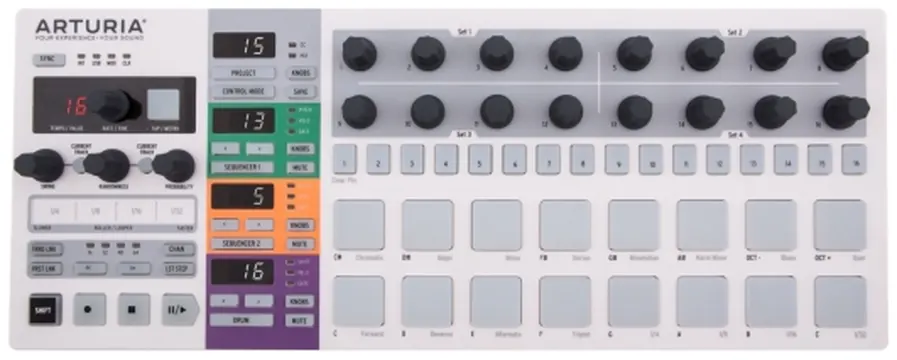 Arturia Beatstep Pro Teclado MIDI Controlador 16 Pads