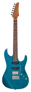 Ibanez MMN1-TAB Transparent Aqua Blue Signature Martin Miller