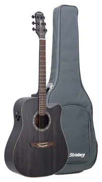 Strinberg London LE50C TOS Tobacco Satin Eletroacústico Aço C/ Bag