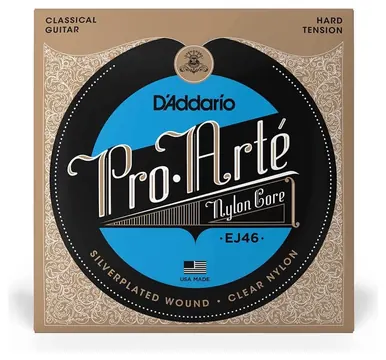 D'Addario EJ46 - ProArté Clasiccal Nylon, Hard Tension | 028.5-044