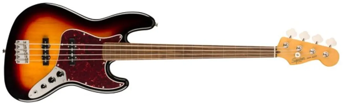 Squier Jazz Bass Classic Vibe 60's Fretless LR 3TS 0374531500