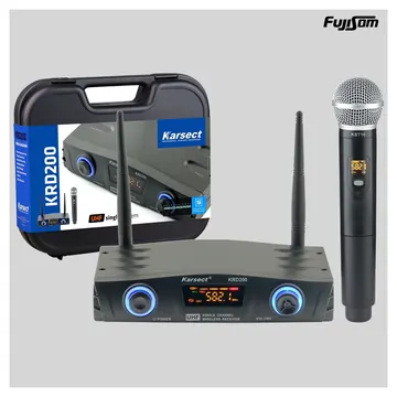 Karsect Microfone Karsect Sem Fio KRD-200 Sm| Fujisom