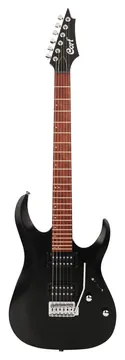 Cort X100OPBK Guitare Electrique Noir Satinee