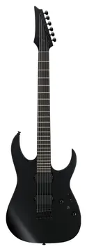 Ibanez RGRTB621-BKF Black Flat RGRT Iron Label