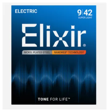 Elixir 12002 Nanoweb Super Light Corde Elettrica