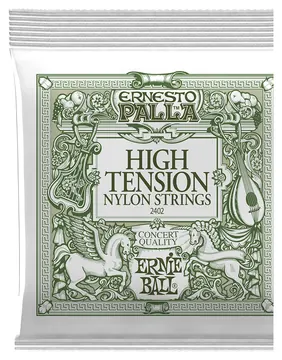 Classical Guitar Strings High Tension Nylon Ernie Ball Ernesto 2402 Palla Clear 100% Genuine