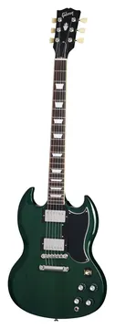 Gibson USA SG Standard '61 Stop Bar Translucent Teal Originale