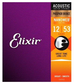 Elixir Nanoweb Light 012-053