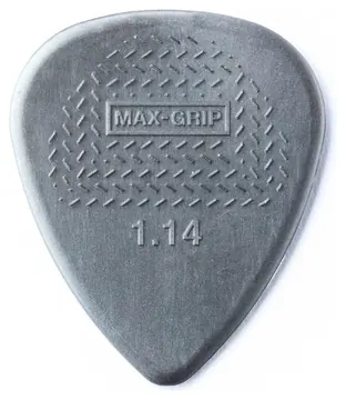 Dunlop Nylon Max-Grip Picks 1.14mm - Set Of 6
