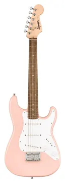 Fender Squier Mini Stratocaster Shell Pink Chitarra elettrica 3/4
