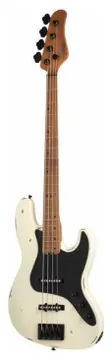 Schecter J4SIXX-RELIC-IVY Basse J-4 Sixx Ivory