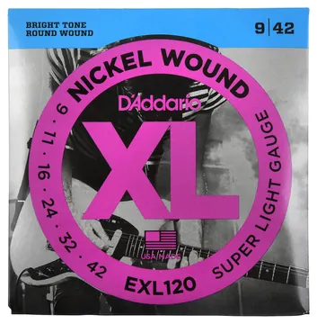D'Addario EXL120 - XL Electric Nickel Wound | 009-042
