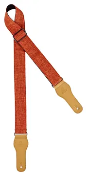 Ortega OCS-260 Guitar Cotton Strap Orange Tracolla per Chitarra in cotone