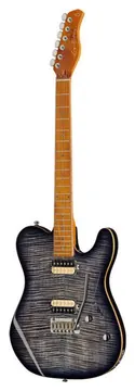 Larry Carlton T7 FM Tbk Guitare Electrique "telecaster" Trans. Black