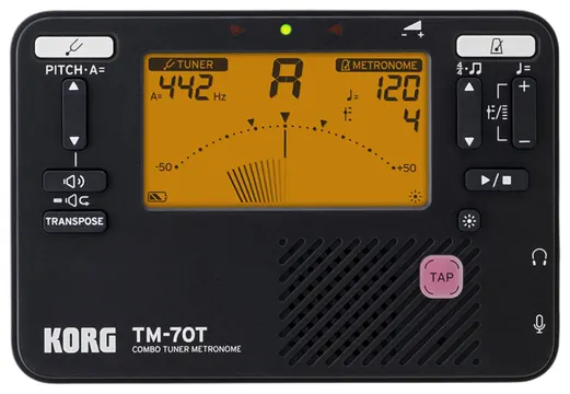 Korg Afinador e Metrônomo Korg TM-70C Preto