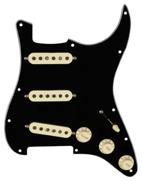 Fender Golpeador Precableado Strato SSS Vintage Noiseless Black 11
