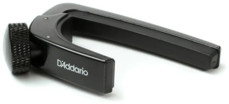 Daddario Capotraste Daddario NS Lite PW-CP-07 Preto Para Violão Aço