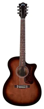Guild OM240CE Antique Charcoal Burst Chitarra Acustica Elettrificata