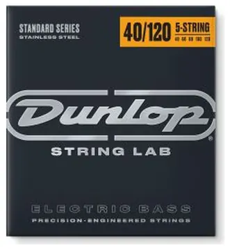 Corde Basso Dunlop DBS40120 Stainless Steel, Light Set/5 40-120