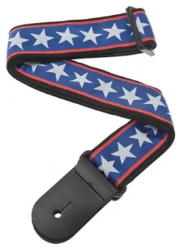 Daddario Planet waves Correia de Nylon para Guitarra 50A10 Stars & Stripes