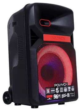 Polyvox Caixa de Som 12" Amplificada USB/Bluetooth XC-812TB - Polyvox