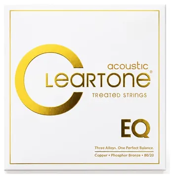 Cleartone EQ Hybrid Metal Acoustic Strings - Custom Light .11-.52