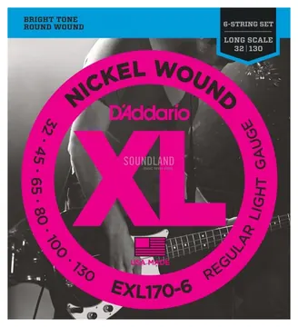D'Addario EXL170-6 032-130
