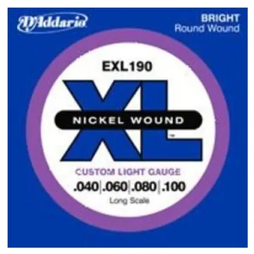 D'addario EXL190 long scale 40-100
