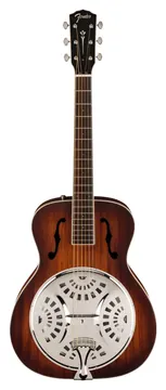 Fender | Resonator Guitar | Round Neck | Electro Acoustic | Walnut FB