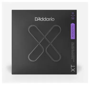 D'addario xt1152 phosphor bronze set corde chitarra acustica