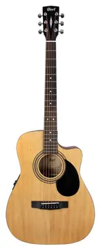 Cort AF515CE-OP Guitare Folk Electro Naturelle Open Pore