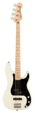 Basso Elettrico Fender Affinity Precision pj mn olympic white