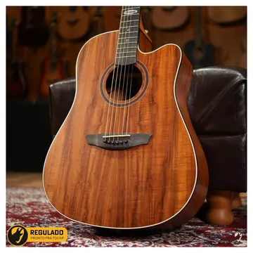Strinberg Sd300c Koa Satin Folk Eletroacústico c/ Bag Exclusiva - Regulado