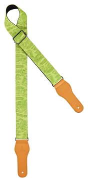 Ortega Denim Gitarrengurt Länge 1580mm / 62" (Max) / Breite 50mm - grün