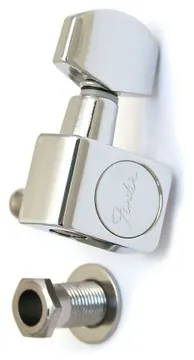 Fender Logo Standard Guitar Tuner Strat Tele Tuning Key MachineHead