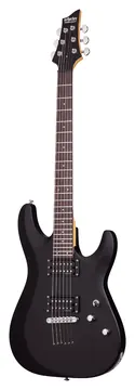 Schecter C-6 Deluxe - Satin Black