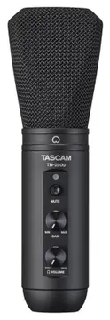Tascam Microfone Tascam TM-250U Podcast Condensador USB