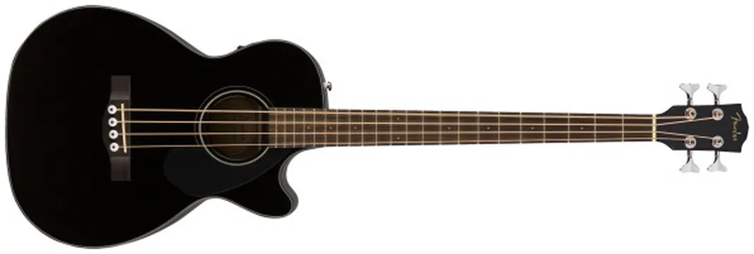 Fender CB-60SCE Bass Laurel Fingerboard Black