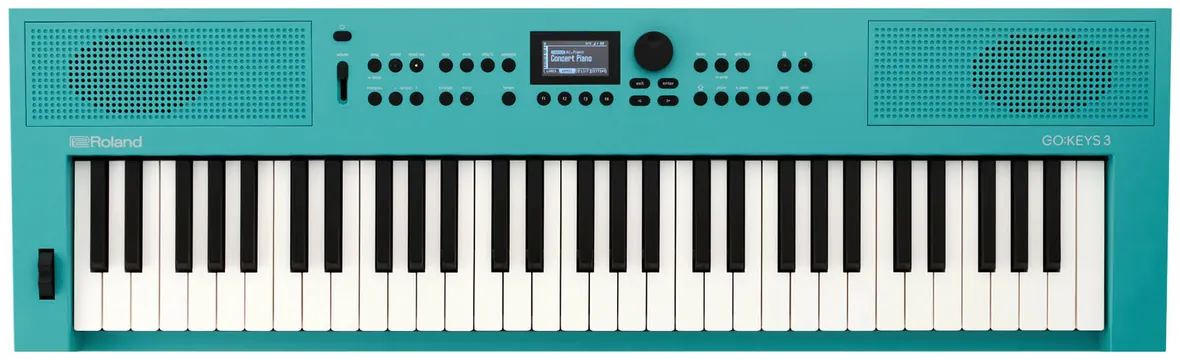 Roland Teclado Roland Go Keys 3 61 Teclas MIDI Bluetooth Verde Turquesa VD