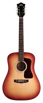 Guild Usa D40 Std Pacific Sunset Burst + Gigbag