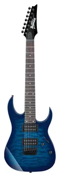 Ibanez GRG7221QATBB Transparent Blue Burst