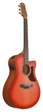Ibanez Advanced Electro-Acoustic AAM50CE - Coral Red Burst