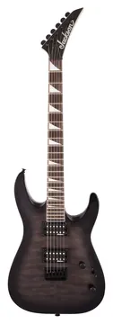 Jackson JS Series Dinky Arch Top JS32Q DKA Hardtail Transparent Black Burst Amaranth Fingerboard
