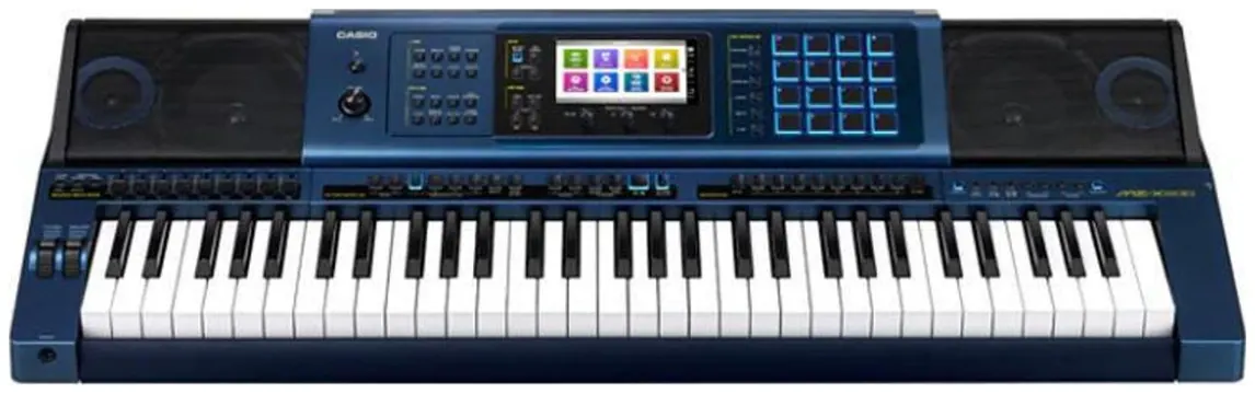 Casio Teclado Casio Arranjador Sintetizador MZ-X500 61 Azul MZX500