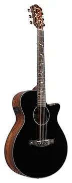 Ibanez AEG550 Black High Gloss Chitarra Acustica Elettrificata Spalla Mancante