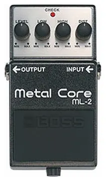 Boss ML2 Metal Core gitaar effectpedaal